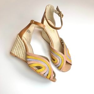 SEYCHELLES // Consciousness Wedge Sandal In Pastel